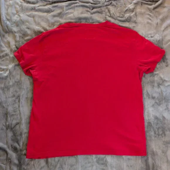 Roots Canada Red T-Shirt XL - Picture 6 of 6